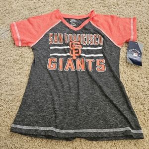NWT San Francisco Giants kids size M 7/8 shirt